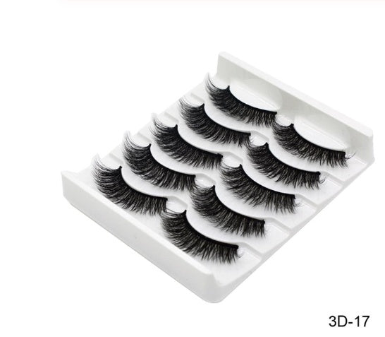 Handmade fiber false eyelashes
