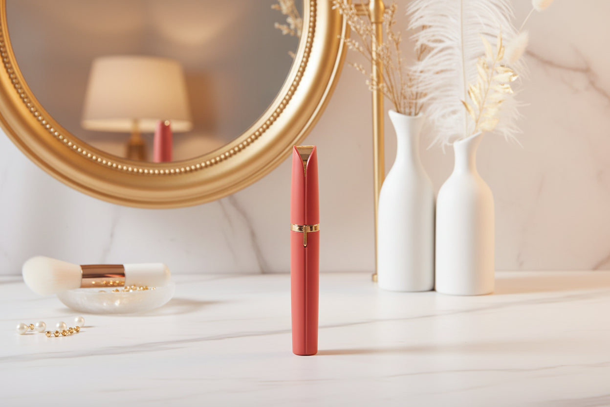 Mini Electric Eyebrow Trimmer Upper Lip, and Brows Hair Remover