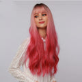 Ombre American Fiber Headgear Wig