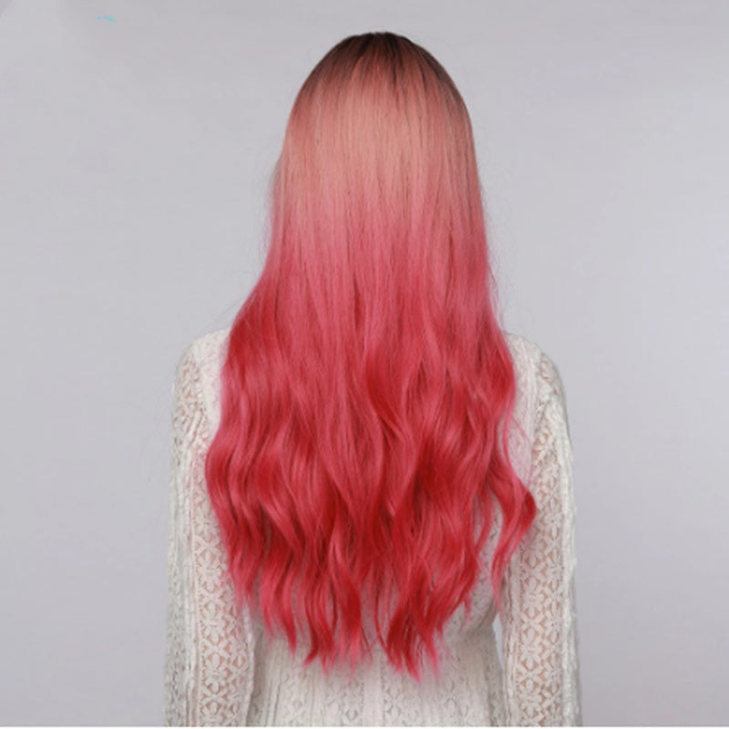 Ombre American Fiber Headgear Wig