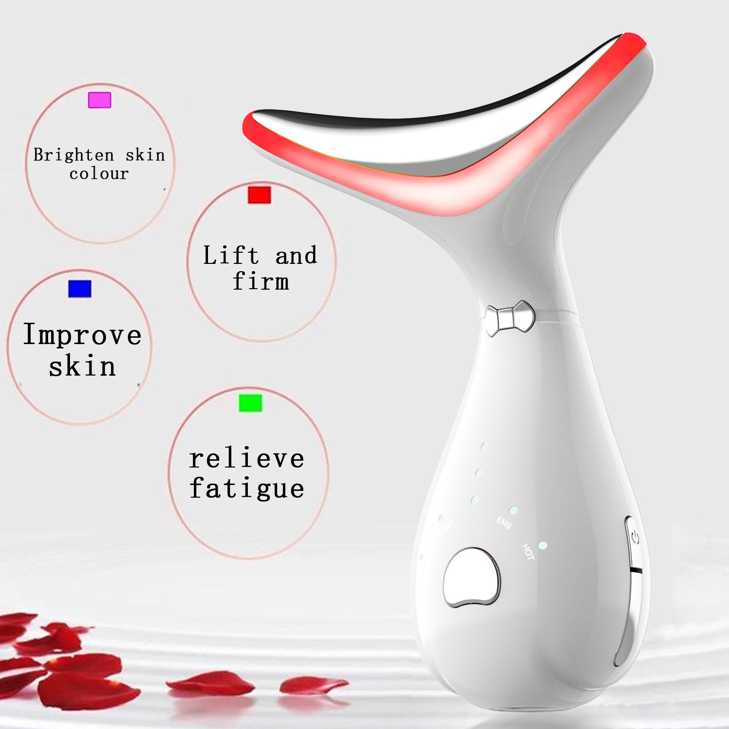 Color Light Face and neck Beauty Instrument