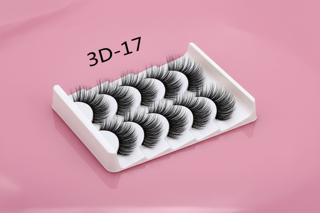 Handmade fiber false eyelashes