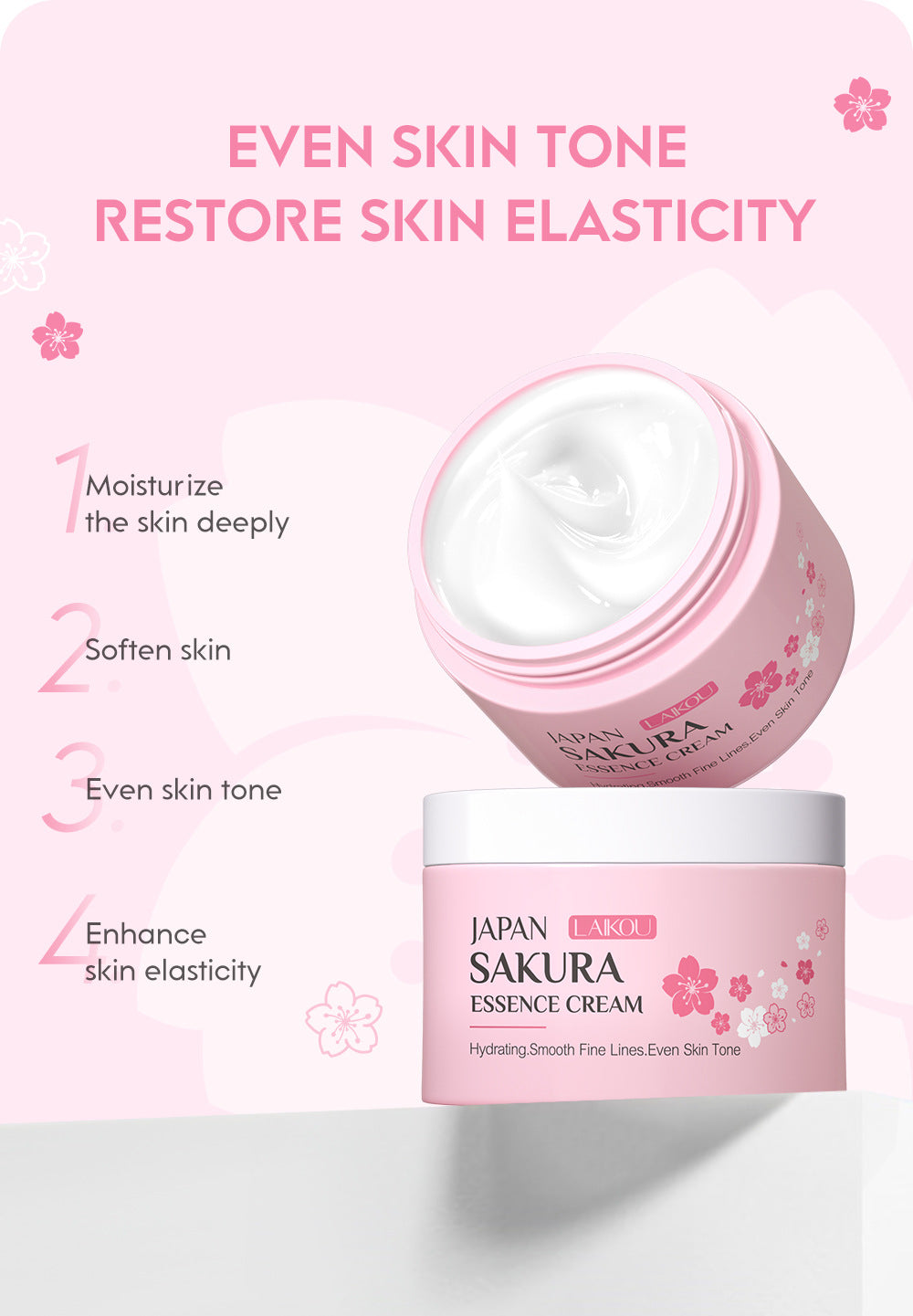 Cherry Blossom Moisturizing Hydrating Cream